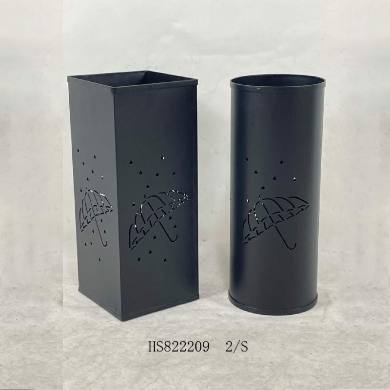 Black Metal Umbrella Holder