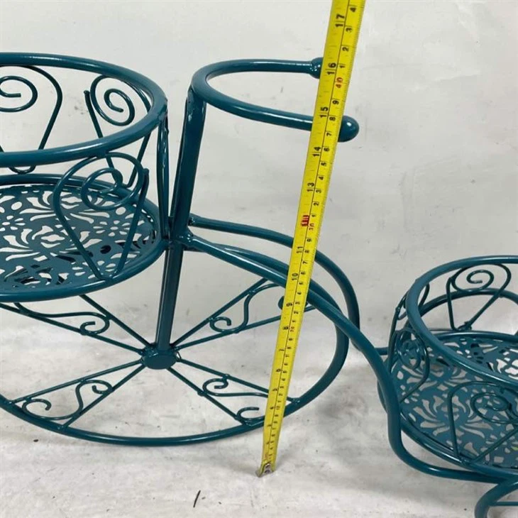 Metal Bike Plant Holder