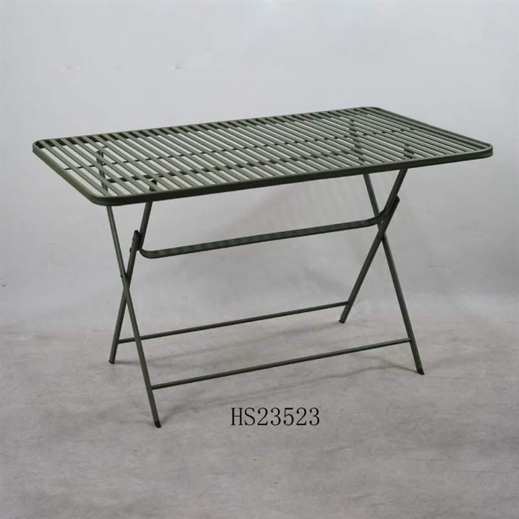 Foldable Metal Garden Table