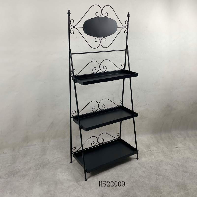 Metal Rack With Shelves