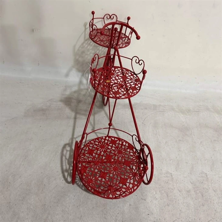 Metal Bicycle Plant Holder