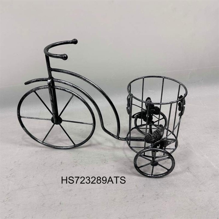 Metal Bicycle Plant Holder